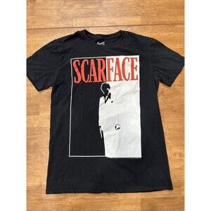 American Classics Scarface Graphic T Shirt Mens MEDIUM Black Short Sleeve